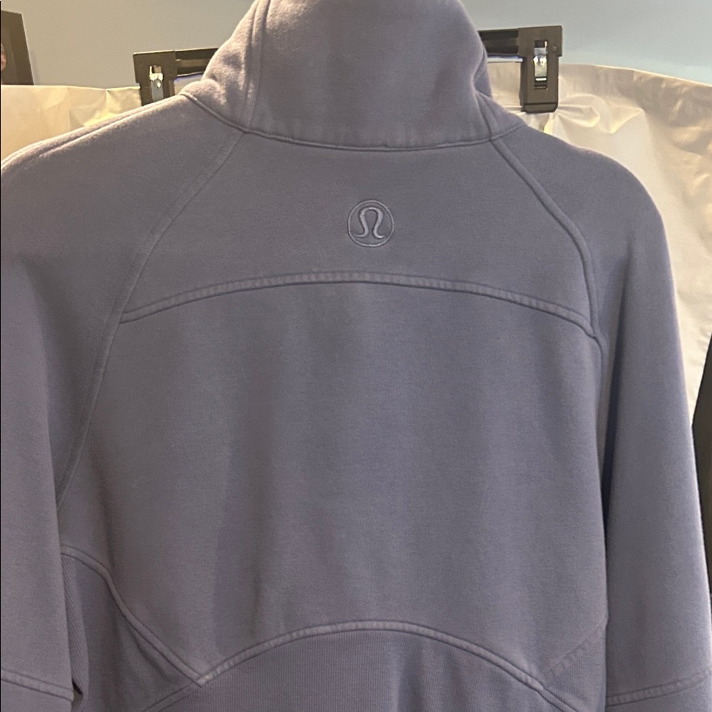 Lululemon Athletica Blue Grey Funnel Neck Hoodie
Color is more grey than blue. - Picture 6 of 11
